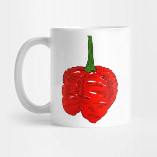 Chilli pepper sticker set habanero jalapeno carolina reaper fatalii Mug